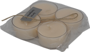 4er Set Rechaudkerzen (Vegan)
